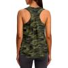image:imageXIEERDUO Tank Top for Women Racerback Sleeveless Workout Tops Loose Fit Yoga Running Gym Shirts for WomenGreen Camo