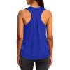 image:imageXIEERDUO Tank Top for Women Racerback Sleeveless Workout Tops Loose Fit Yoga Running Gym Shirts for WomenRoyal Blue
