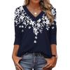 Patterned-blue Floral