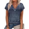 Patterned-boho Navy
