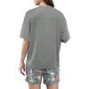 image:imageXIEERDUO Lounge Sets for Women Shorts Lightweight Summer Pajamas Set Sleepwear 2 Piece Sets Airport Vacation OutfitsGrey Floral