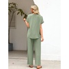 image:imageXIEERDUO Summer Sets For Women 2 Piece Sets Matching Set Women Clothing Lounge Set Beach Vacation Outfits 2026Green