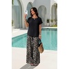 image:imageXIEERDUO Summer Sets For Women 2 Piece Sets Matching Set Women Clothing Lounge Set Beach Vacation Outfits 2026Leopard
