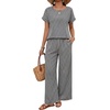 image:imageXIEERDUO Summer Sets For Women 2 Piece Sets Matching Set Women Clothing Lounge Set Beach Vacation Outfits 2026Plaid
