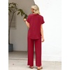 image:imageXIEERDUO Summer Sets For Women 2 Piece Sets Matching Set Women Clothing Lounge Set Beach Vacation Outfits 2026Red