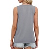 image:imageXIEERDUO Sweater Vest Women Crewneck Ribbed Knit Tank Tops Sleeveless Summer Tops Business Casual Outfits Work BlousesGray