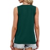 image:imageXIEERDUO Sweater Vest Women Crewneck Ribbed Knit Tank Tops Sleeveless Summer Tops Business Casual Outfits Work BlousesGreen