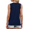 image:imageXIEERDUO Sweater Vest Women Crewneck Ribbed Knit Tank Tops Sleeveless Summer Tops Business Casual Outfits Work BlousesNavy Blue
