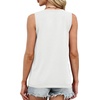 image:imageXIEERDUO Sweater Vest Women Crewneck Ribbed Knit Tank Tops Sleeveless Summer Tops Business Casual Outfits Work BlousesWhite