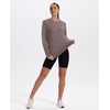 image:imageXIEERDUO Womens Workout Tops Long Sleeve Shirts Sun Protection UPF 50 Quick Dry Shirts for Hiking Running S3XL16 Brown