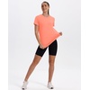 image:imageXIEERDUO Womens Workout Tops Short Sleeve Shirts Sun Protection UPF 50 Quick Dry Outfits for Hiking Running S3XL22 Light Orange