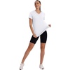 image:imageXIEERDUO Womens Workout Tops Short Sleeve Shirts Sun Protection UPF 50 Quick Dry Outfits for Hiking Running V Neck S3XL13 Pure White