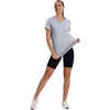 image:imageXIEERDUO Womens Workout Tops Short Sleeve Shirts Sun Protection UPF 50 Quick Dry Outfits for Hiking Running V Neck S3XL21 Striped Print Blue