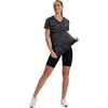 image:imageXIEERDUO Womens Workout Tops Short Sleeve Shirts Sun Protection UPF 50 Quick Dry Outfits for Hiking Running V Neck S3XL22 Camo Print Black