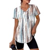 19 Tie-dye Print White