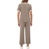 image:imageXIEERDUO Womens Side Slit Lounge Sets 2026 Fashion 2 Piece Travel Outfits Cozy Loungewear Wide Leg Tracksuits S3XLUnique Khaki