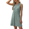 image:imageXIEERDUO Summer Dresses for Women 2026 Beach Vacation Clothes V Neck Button Sundresses with PocketsA Floral 13