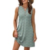 image:imageXIEERDUO Summer Dresses for Women 2026 Beach Vacation Clothes V Neck Button Sundresses with PocketsA Floral 13