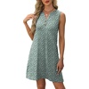 image:imageXIEERDUO Summer Dresses for Women 2026 Beach Vacation Clothes V Neck Button Sundresses with PocketsA Floral 13