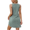 image:imageXIEERDUO Summer Dresses for Women 2026 Beach Vacation Clothes V Neck Button Sundresses with PocketsA Floral 13