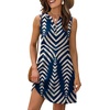 image:imageXIEERDUO Summer Dresses for Women 2026 Beach Vacation Clothes V Neck Button Sundresses with PocketsA Floral 14