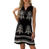 image:imageXIEERDUO Summer Dresses for Women 2026 Beach Vacation Clothes V Neck Button Sundresses with PocketsA Floral 15