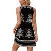 image:imageXIEERDUO Summer Dresses for Women 2026 Beach Vacation Clothes V Neck Button Sundresses with PocketsA Floral 15