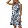 image:imageXIEERDUO Summer Dresses for Women 2026 Beach Vacation Clothes V Neck Button Sundresses with PocketsA Floral 16