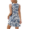 image:imageXIEERDUO Summer Dresses for Women 2026 Beach Vacation Clothes V Neck Button Sundresses with PocketsA Floral 16