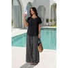 image:imageXIEERDUO Summer Sets For Women 2 Piece Sets Matching Set Women Clothing Lounge Set Beach Vacation Outfits 2026Blacka