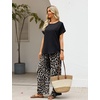 image:imageXIEERDUO Summer Sets For Women 2 Piece Sets Matching Set Women Clothing Lounge Set Beach Vacation Outfits 2026Blackb