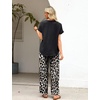 image:imageXIEERDUO Summer Sets For Women 2 Piece Sets Matching Set Women Clothing Lounge Set Beach Vacation Outfits 2026Blackb