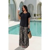 image:imageXIEERDUO Summer Sets For Women 2 Piece Sets Matching Set Women Clothing Lounge Set Beach Vacation Outfits 2026Blackb
