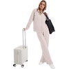 image:imageXIEERDUO Womens 2 Piece Outfits Full Zip Up Lounge Set Fashion SweatsuitsApricot