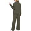 image:imageXIEERDUO Womens 2 Piece Outfits Full Zip Up Lounge Set Fashion SweatsuitsGreen