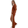 image:imageXIEERDUO 2 Piece Sets for Women Fall Outfits Fashion Clothing Lounge SetsOrange