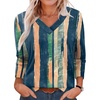 Patterned-tie Dye Stripes