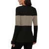 image:imageXIEERDUO Womens Sweaters Button Long Sleeve Shirts Fall Winter OutfitsBlack Brown